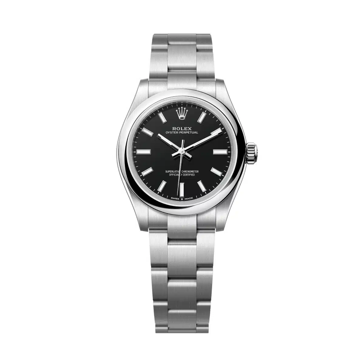 Rolex Oyster Perpetual 31 277200-0016 Black Dial Oystersteel Oyster Bracelet