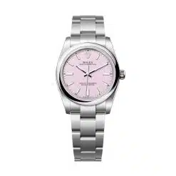 Rolex Oyster Perpetual 34 124200-0009 Pink Dial Oystersteel Oyster Bracelet