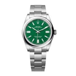 Rolex Oyster Perpetual 41 134300-0004 Green Dial Oystersteel Oyster Bracelet