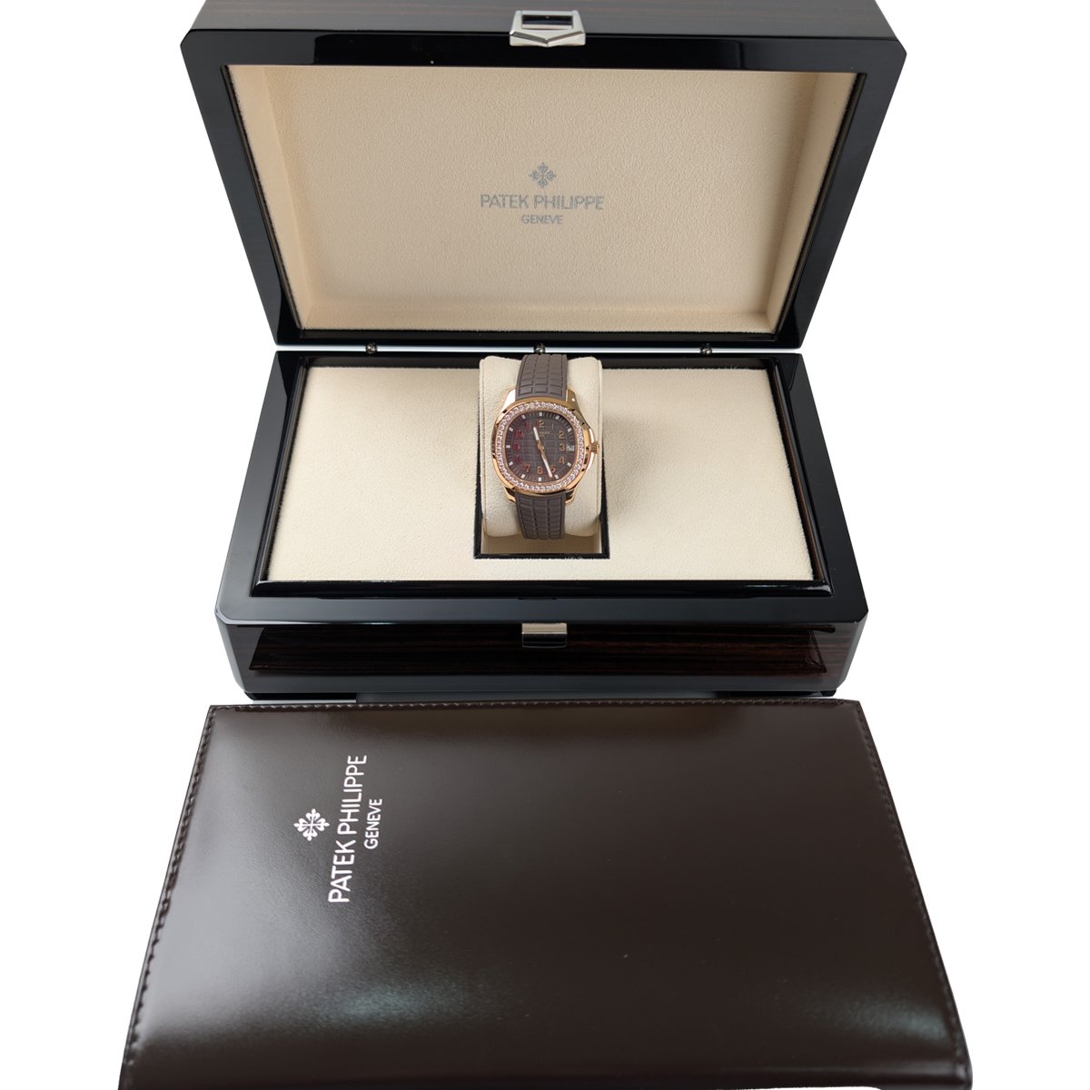 Patek Philippe Aquanaut 5268/200R-010 Rose Gold Diamond Bezel - Image 7