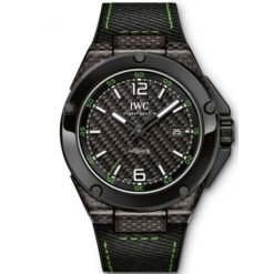 IWC Ingenieur IW322404 Carbon 46mm Black Rubber Watch