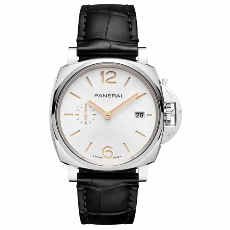 Panerai Luminor Due 42mm White Dial Stainless Steel Watch PAM01388