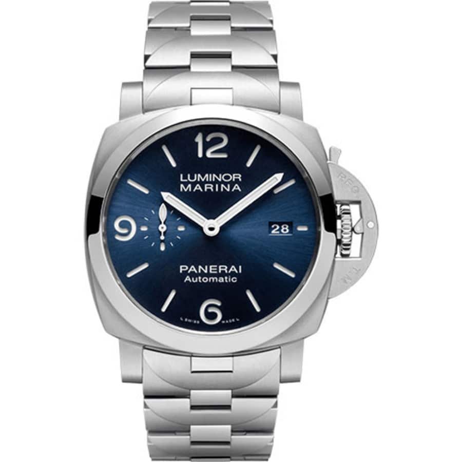 Panerai Luminor Marina 44mm Blue Dial Stainless Steel Watch PAM01316
