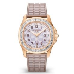 Patek Philippe Aquanaut 5072R Rose Gold Mother-of-Pearl Diamond Watch