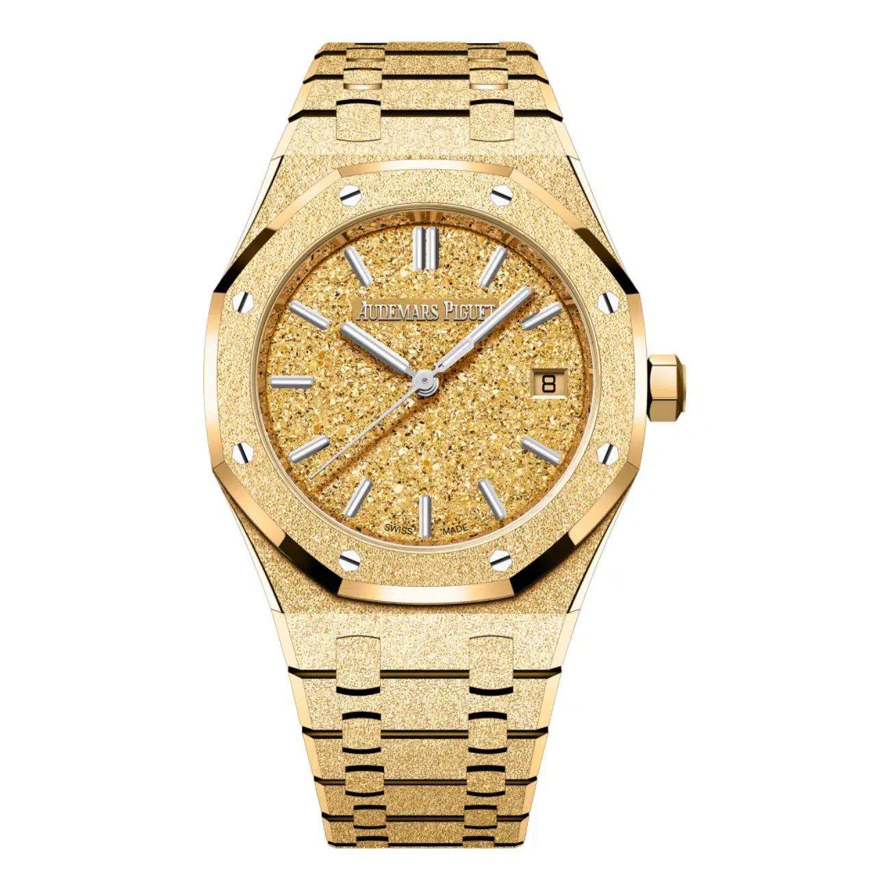Audemars Piguet Royal Oak 77450BA 34MM Frosted Gold