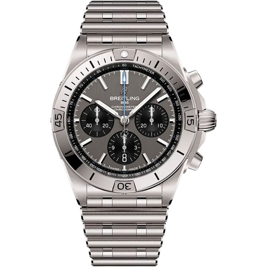 Breitling Chronomat B01 EB0134101M1E1 42MM Titanium Grey Dial 2024