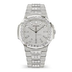 Patek Philippe Nautilus 5811-1460G-001 White Gold Diamond Dial Watch