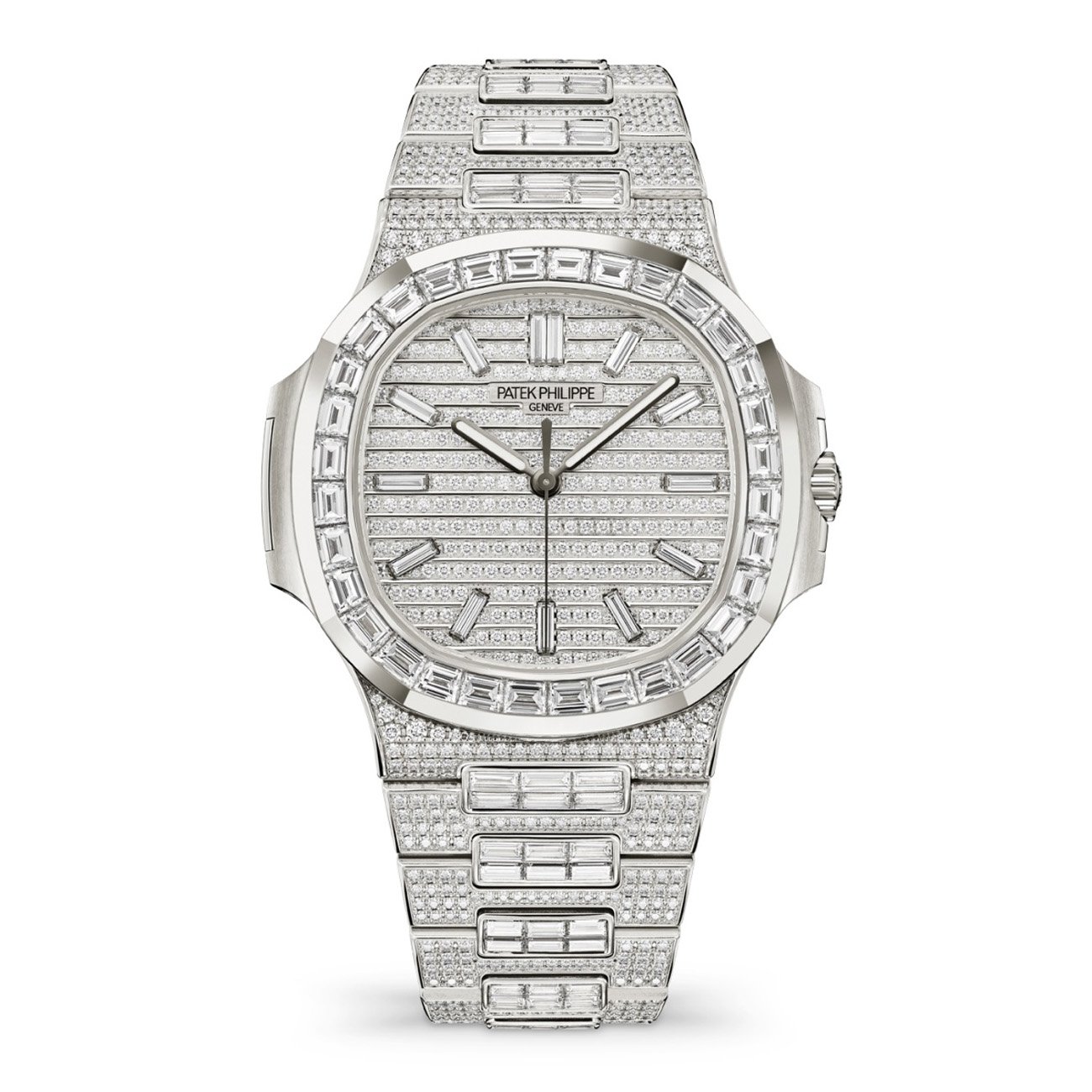 Patek Philippe Nautilus 5811-1460G-001 White Gold Diamond Dial Watch