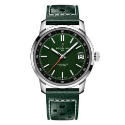 Breitling Top Time B31 AB3113171L1X1 38mm Green Dial Stainless Steel