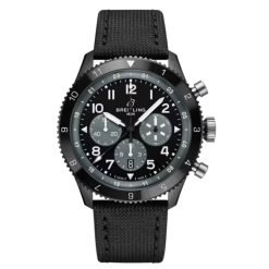 Breitling Super AVI B04 Chronograph GMT SB04451A1B1X1 46mm Black Ceramic