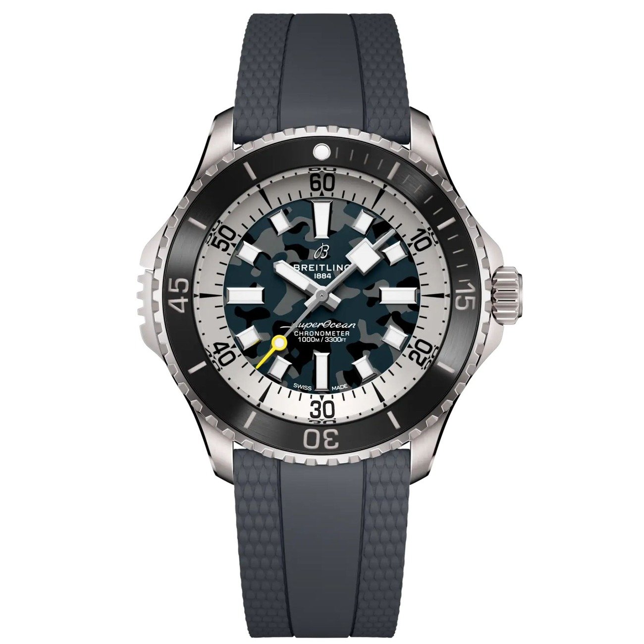 Breitling Superocean E10379351B1S1 46mm Titanium Black Dial Professional Diver