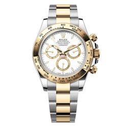 Rolex Daytona 126503 40MM Yellow Rolesor White Dial