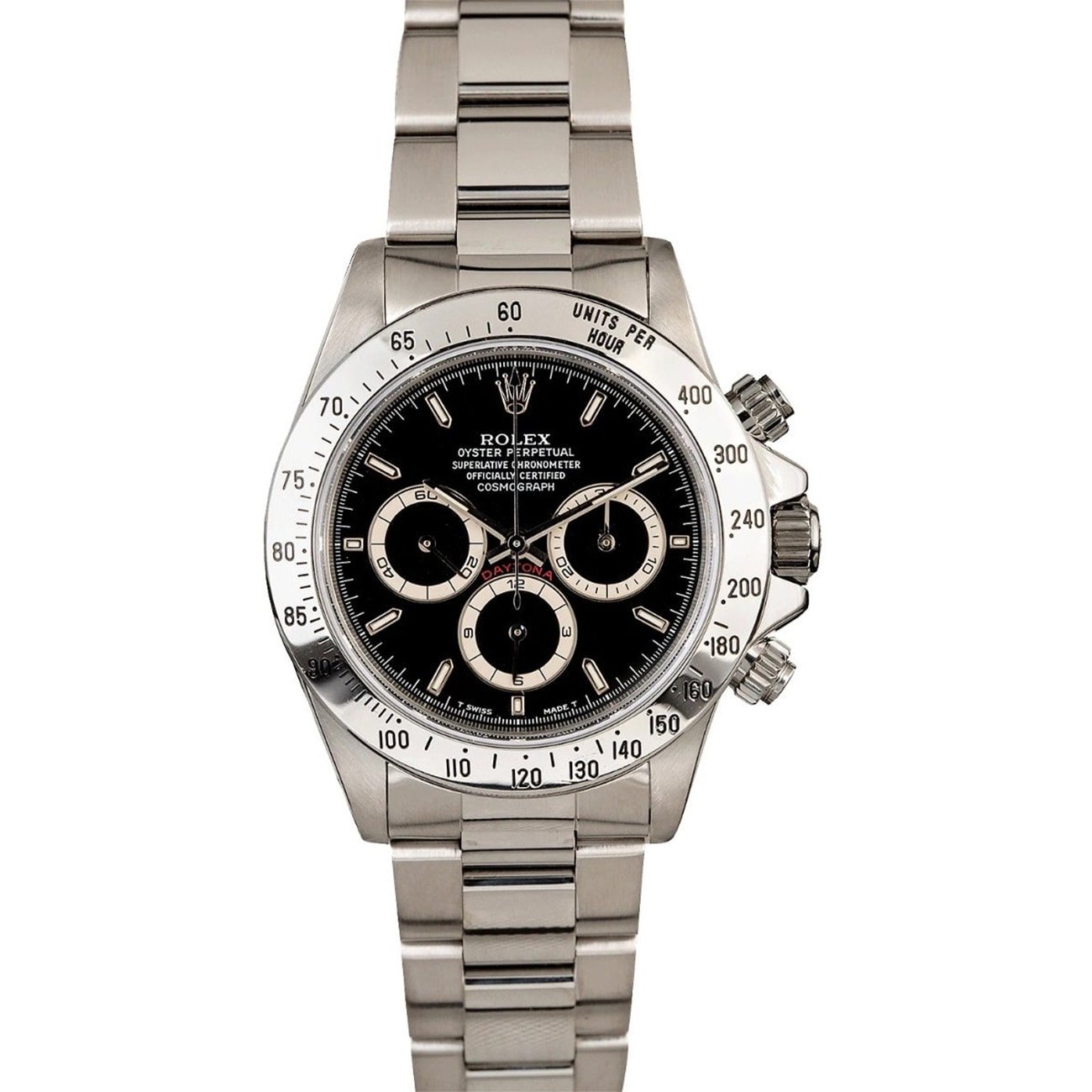 Rolex Daytona 16520 40MM Black Dial Stainless Steel