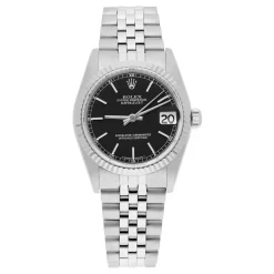 Rolex Datejust 68274 31MM Black Dial Stainless Steel