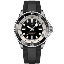 Breitling Superocean A17375211B1S1 42MM Black Dial Stainless Steel Watch