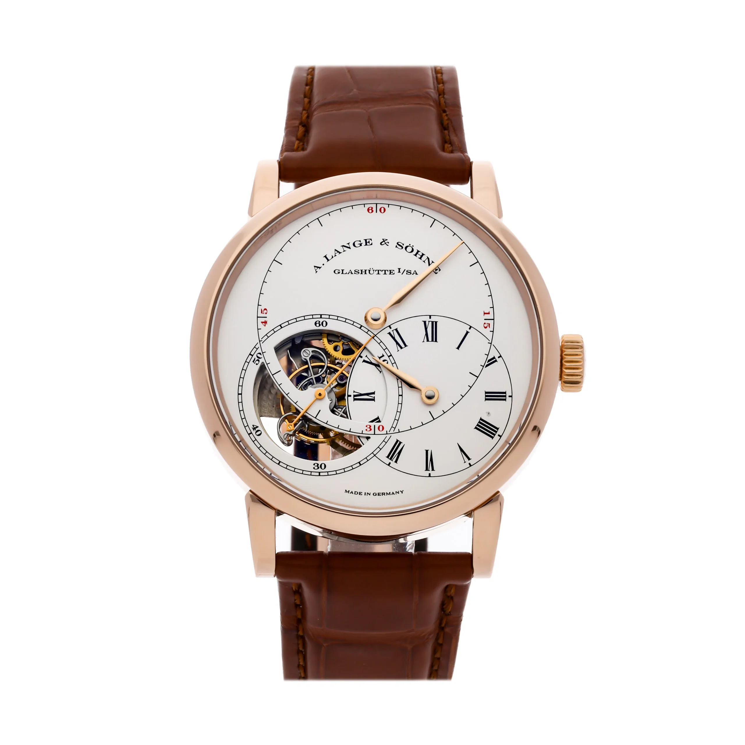 A. Lange & Söhne Richard Lange 760.032 41.9MM Rose Gold Tourbillon